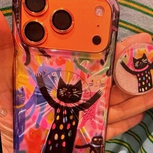 Case-Mate Black Cat Design Phone Case